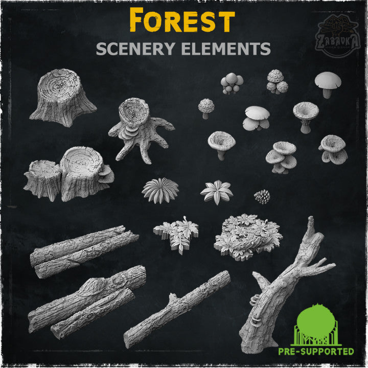 Forest Scenery Elements