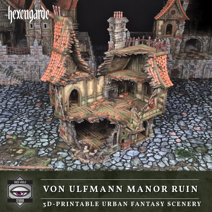 Von Ulfmann Manor Ruin - Tired World Studio