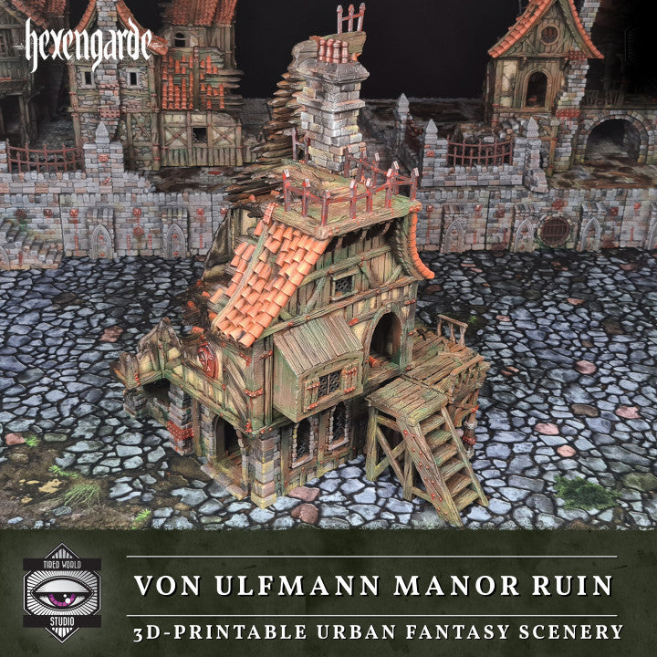 Von Ulfmann Manor Ruin - Tired World Studio