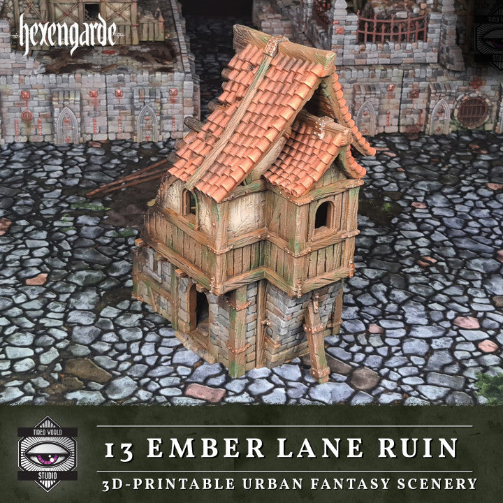 13 Ember Lane Ruin - Tired World Studio