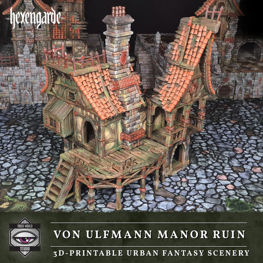 Von Ulfmann Manor Ruin - Tired World Studio