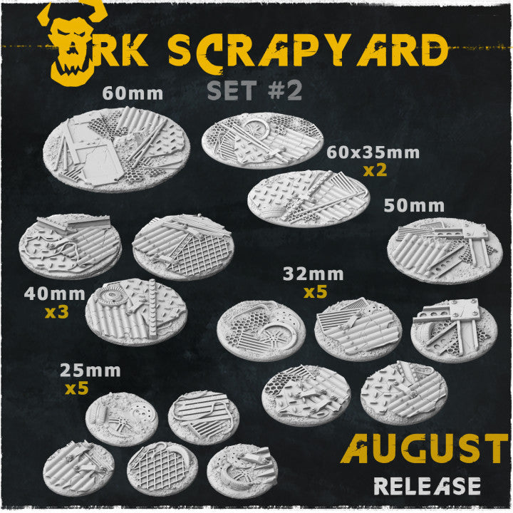 Orc Scrapyard Bases By Zabavka