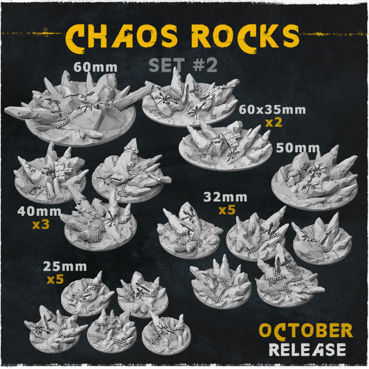 Chaos Rocks Bases by Zabavka