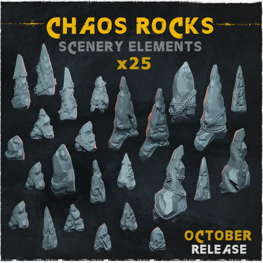 Chaos Rocks Scenery Elements