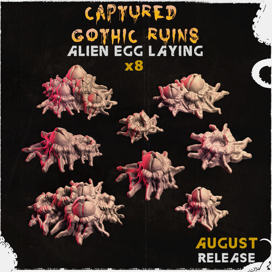 Captured Gothic Ruins Alien Egg Laying