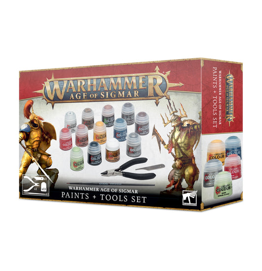 Age of Sigmar: Paint + Tool Set