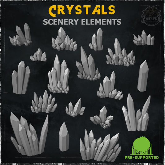 Crystal Scenery Elements