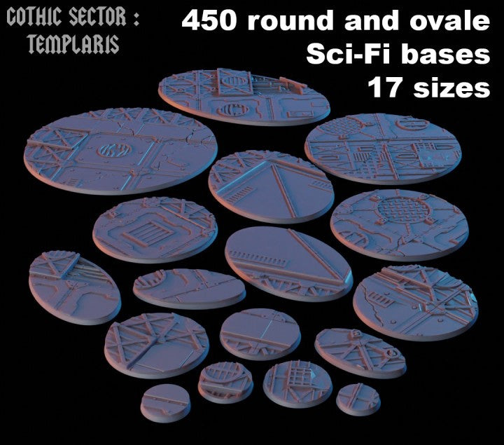 Gothic Sector : Templaris Bases By Fabricator's Lair