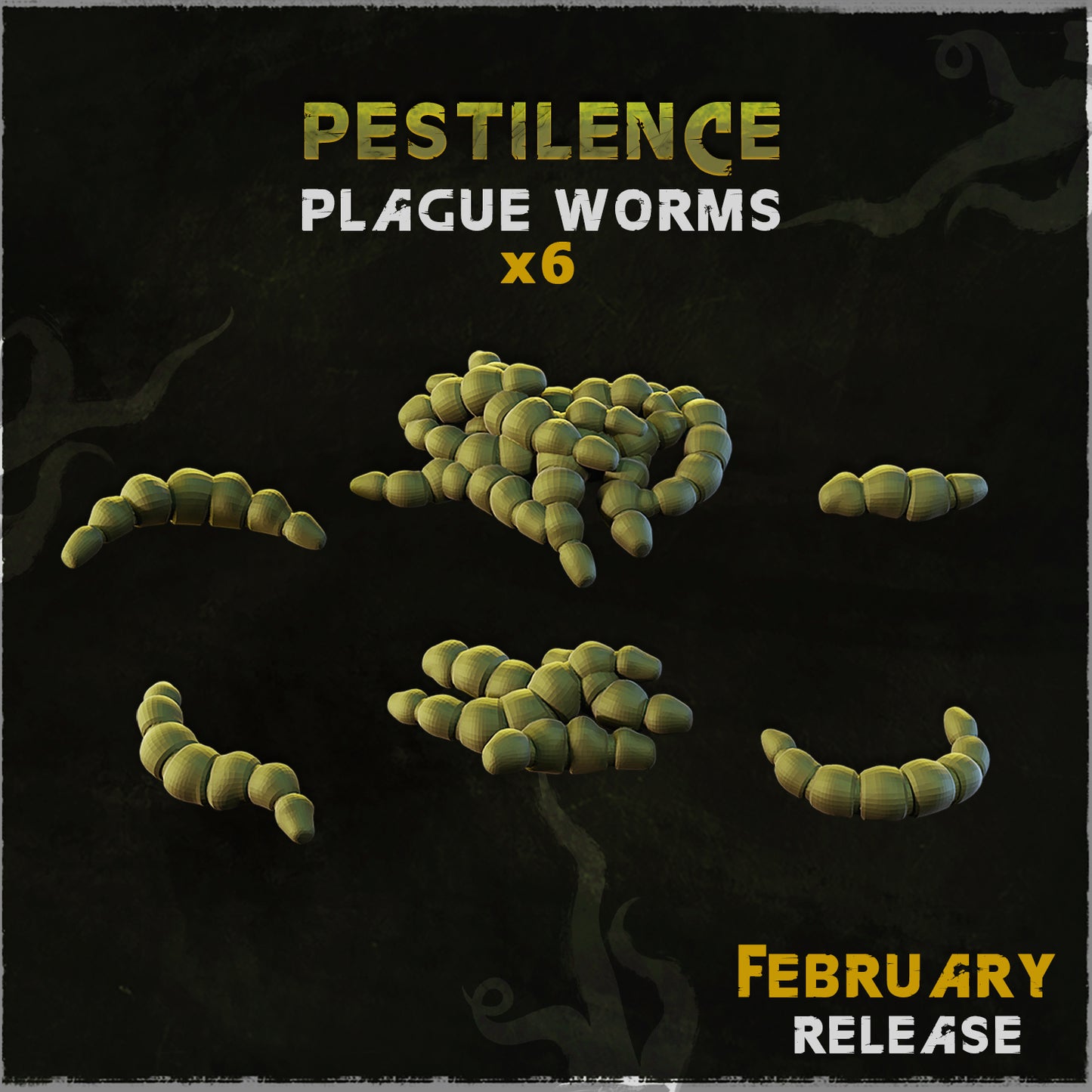 Pestilence Plague Worms x5