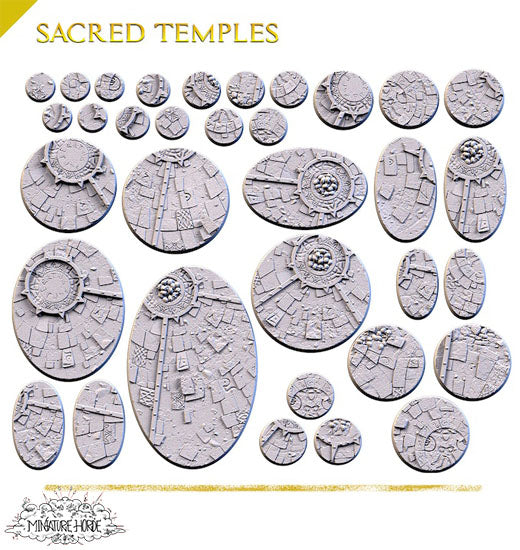 Sacred Temples Bases by Txarli Factory