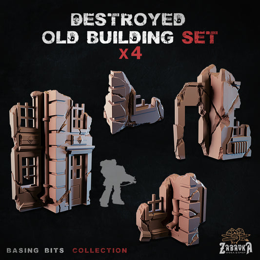 Destroyed Old Buildings