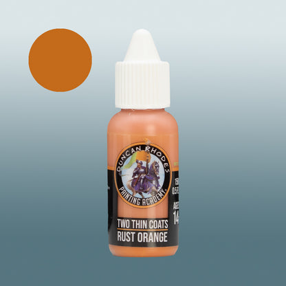 Two Thin Coats - Rust Orange 15ml