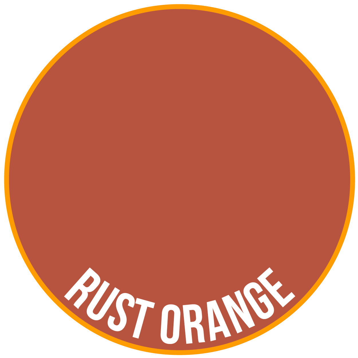 Two Thin Coats - Rust Orange 15ml