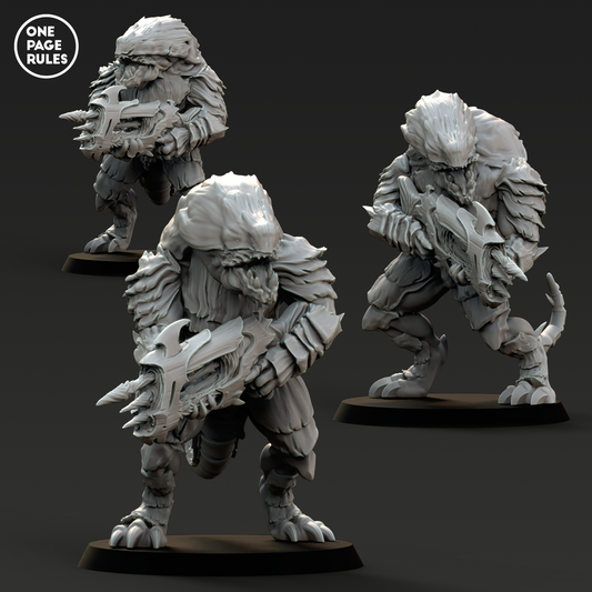 Hive Guardians (Skewer Cannon) - Alien Hives (3 Models)