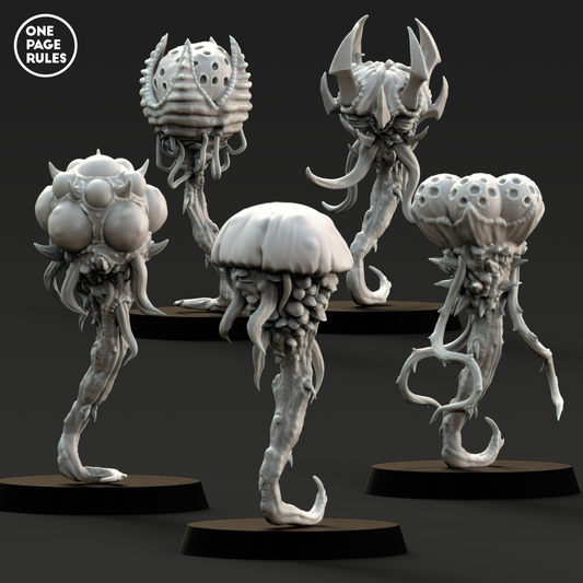 Spores - Alien Hives (5 Models)