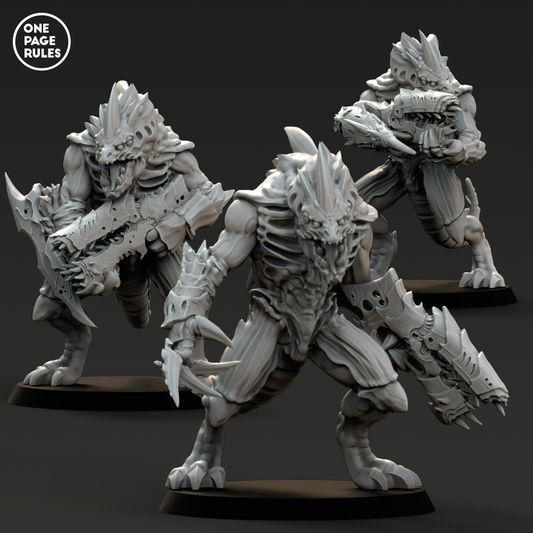 Hive Warriors (Ravager Gun) [Assault] - Alien Hives (3 Models)