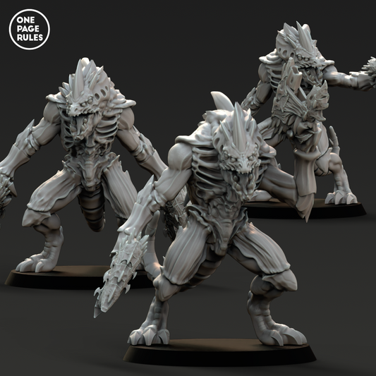 Hive Warriors (Spine Guns) - Alien Hives (3 Models)