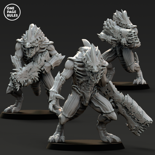 Hive Warriors (Special Weapons) - Alien Hives (3 Models)