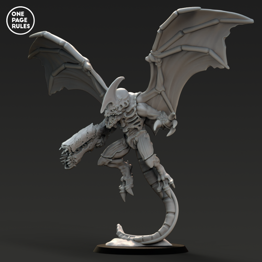 Prime Warrior (Wings, Ravager Gun) - Alien Hives (1 Model)