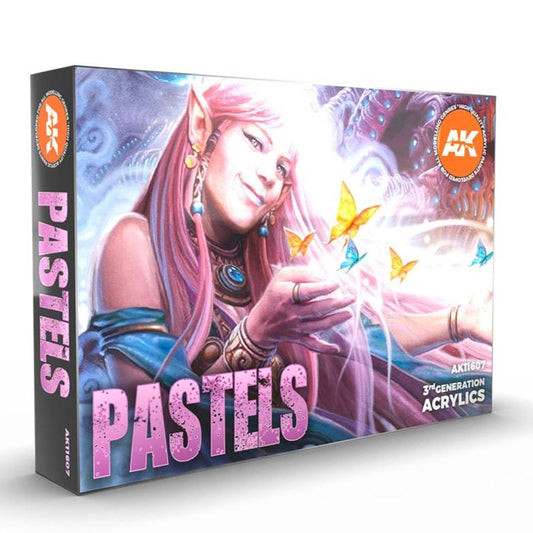 AK Interactive - 3 Gen Sets - Pastels Colors