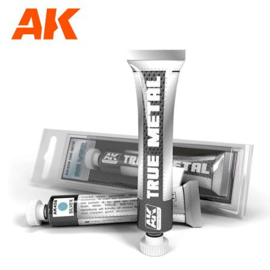 AK Interactive - Metallics - True Metal Steel 30ml