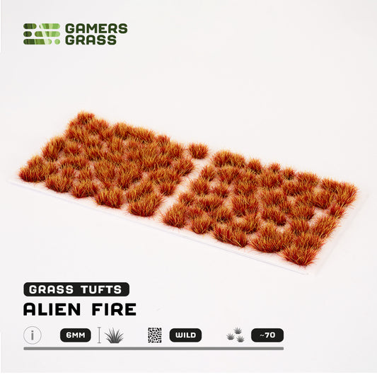 Alien Fire 6mm - Wild Tufts By Gamers Grass