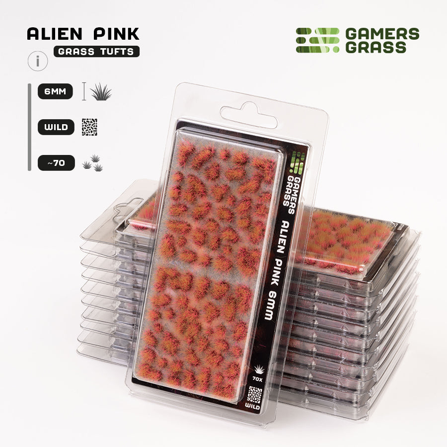 Alien Pink 6mm - Wild Tufts By Gamers Grass