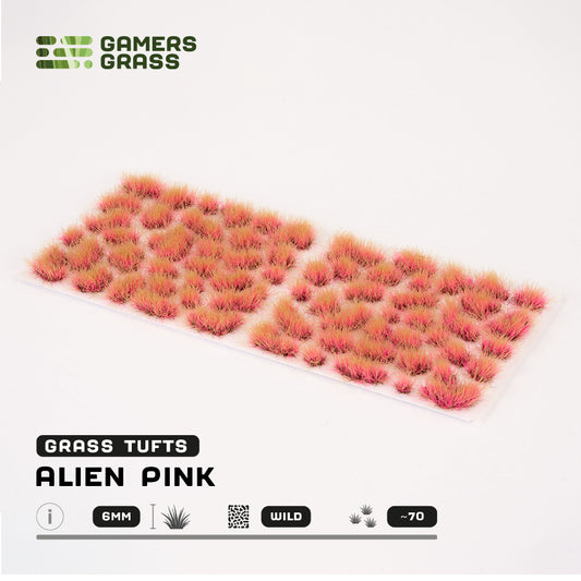 Alien Pink 6mm - Wild Tufts By Gamers Grass