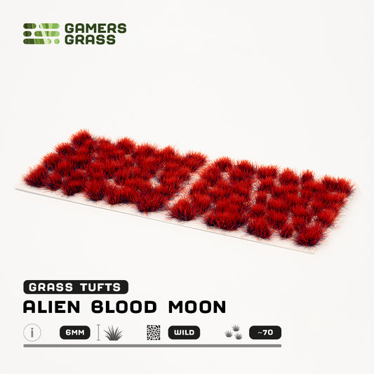 Alien Blood Moon 6mm - Wild Tufts By Gamers Grass