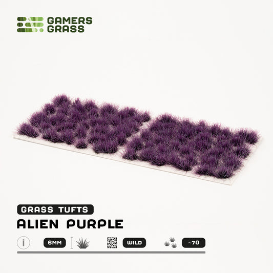 Alien Purple 6mm - Wild Tufts By Gamers Grass