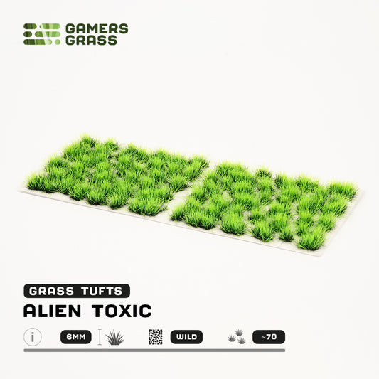 Alien Toxic 6mm - Wild Tufts By Gamers Grass