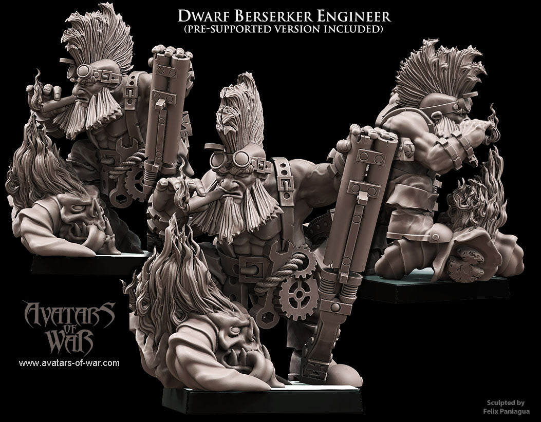 Dwarf Engineer by Avatars of War