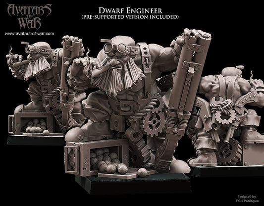 Dwarf Engineer by Avatars of War