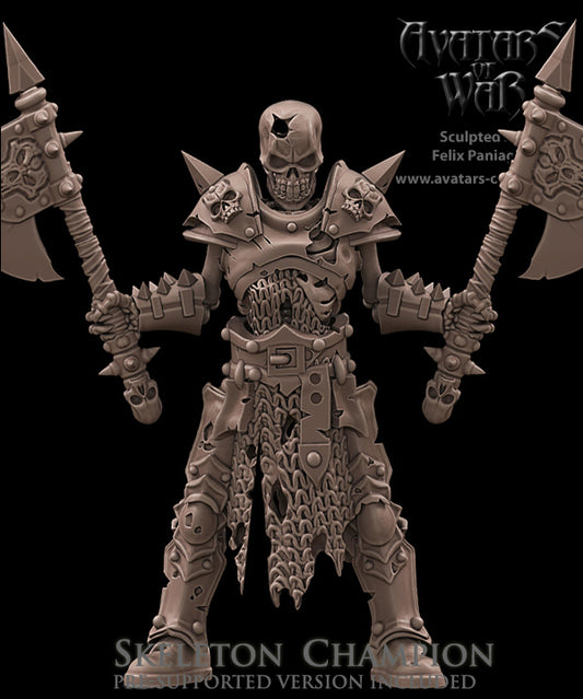 Skeleton Champion by Avatars of War