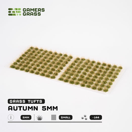 Autumn 5mm - Small Tufts By Gamers Grass