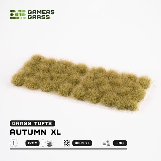 Autumn XL 12mm - Wild Tufts By Gamers Grass