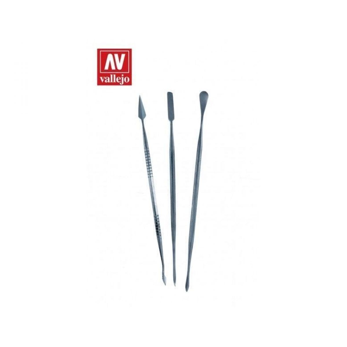 Set of 3 stainless steel Carvers - Vallejo