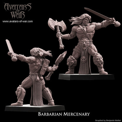 Barbarian Mercenary by Avatars of War