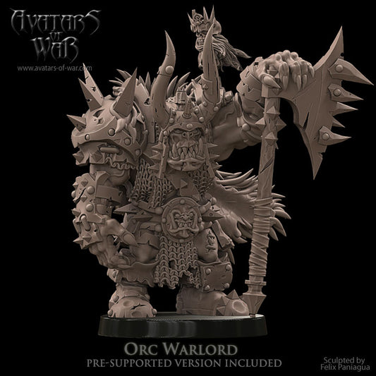 Orc Warlord by Avatars of War