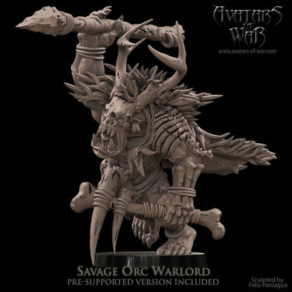 Savage Orc Warlord by Avatars of War