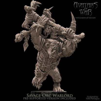 Savage Orc Warlord by Avatars of War