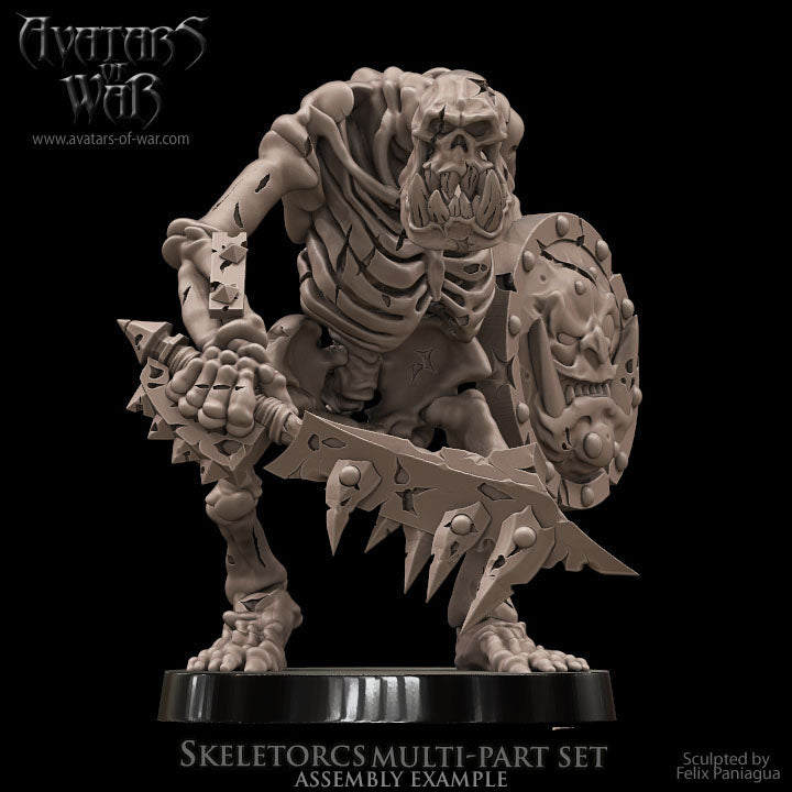 Orc Skeletons (Multi-Part Regiment) by Avatars of War