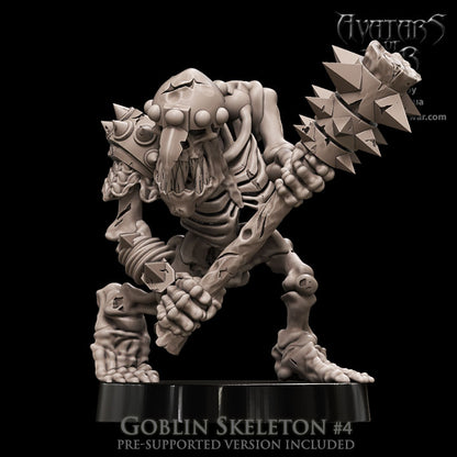 Goblin Skeletons (Battle-Ready Regiment) by Avatars of War