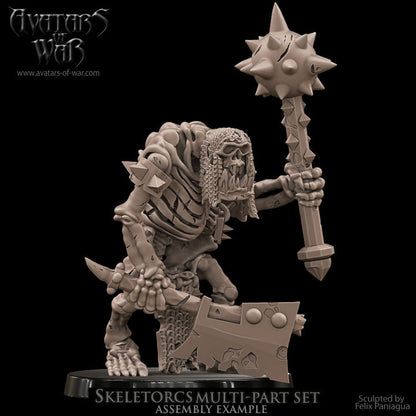 Orc Skeletons (Multi-Part Regiment) by Avatars of War