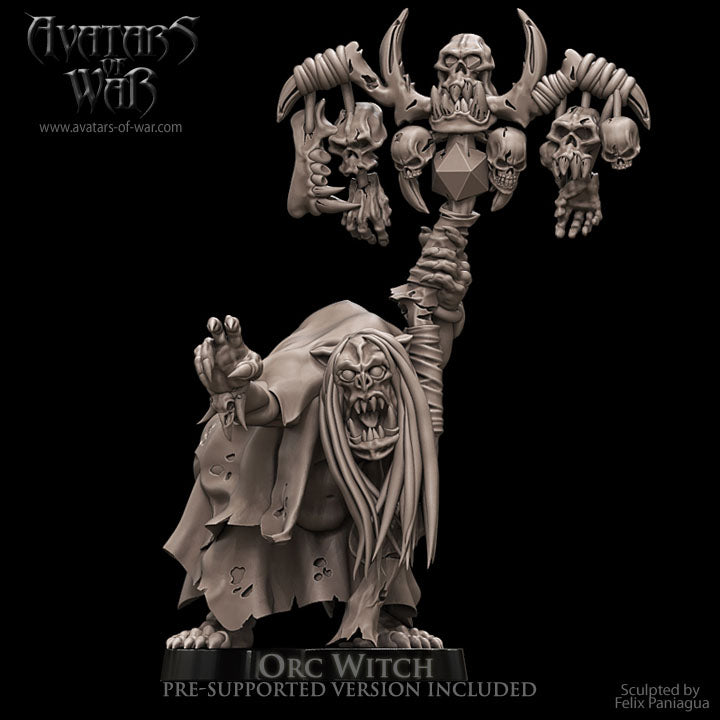 Orc Witch by Avatars of War