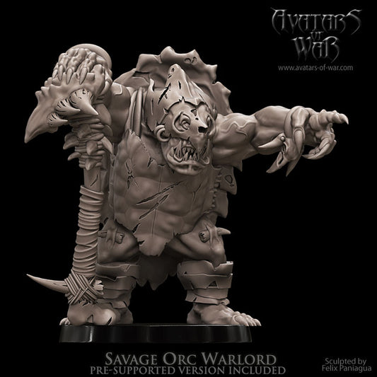 Savage Orc Warlord by Avatars of War