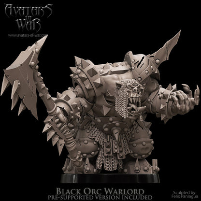 Black Orc Warlord by Avatars of War