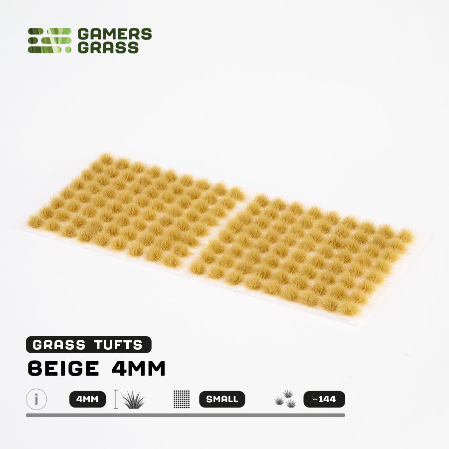 Beige 4mm - Small Tufts By Gamers Grass