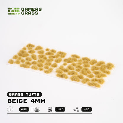 Beige 4mm - Wild Tufts By Gamers Grass