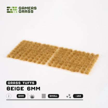 Beige 6mm - Small Tufts By Gamers Grass